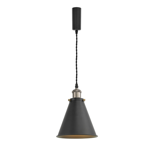 FSLiving Pendant Light with Cord Storage Cup, Interior Lighting, Scandinavian, Cafe, Pendant Lamp, Stylish, Lighting Fixture, Ceiling Lighting, Hanging Light, E26, Kitchen, LED, Electric, Duct Rail Light 