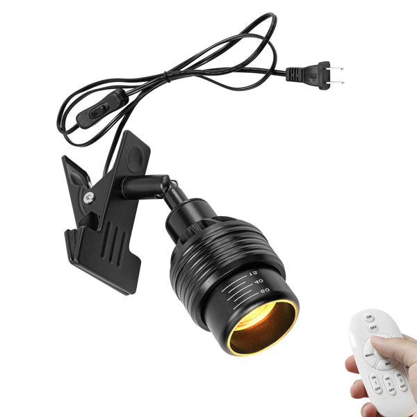 FSLiving Clip-on Spotlight, Variable Light Distribution Angle, Adjustable, Clip Light, Retro, New Life, Rental Lighting, Rental Lighting Equipment, Reading Light, LED Light, TD0679