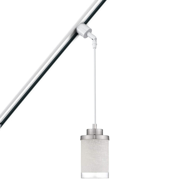 FSLiving Sloped ceiling pendant light, duct rail light, suitable for sloping ceilings, light socket, interior lighting, rental lighting, E26, new home