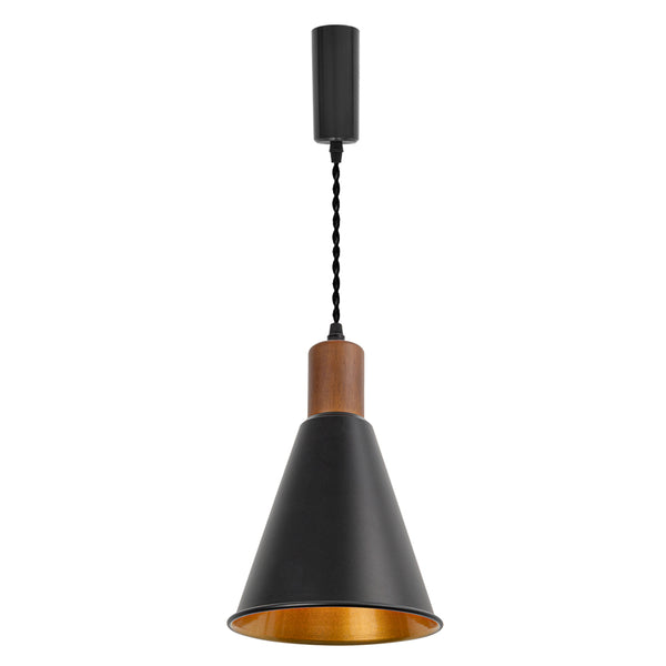 FSLiving Wood Pendant Light Wooden Interior Lighting Scandinavian Natural Wood Pendant Lamp Stylish Interior Lighting Fixture Ceiling Lighting Hanging Light E26 Kitchen LED Electric Duct Rail Light Wood 