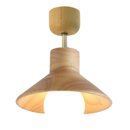 Ceiling lighting, entrance lighting, ceiling light, wooden, cute, hanging type, small, lighting fixture, stylish, simple, for ceilings up to 5 tatami mats, bathrooms, kitchens, hallways, stairs, no construction required, compatible with E26 LED bulbs 