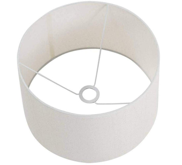 FSliving [Replacement] Fabric Lampshade Holder Type Diameter 20cm for Stand Table Stand Shade Only Lamp Lighting