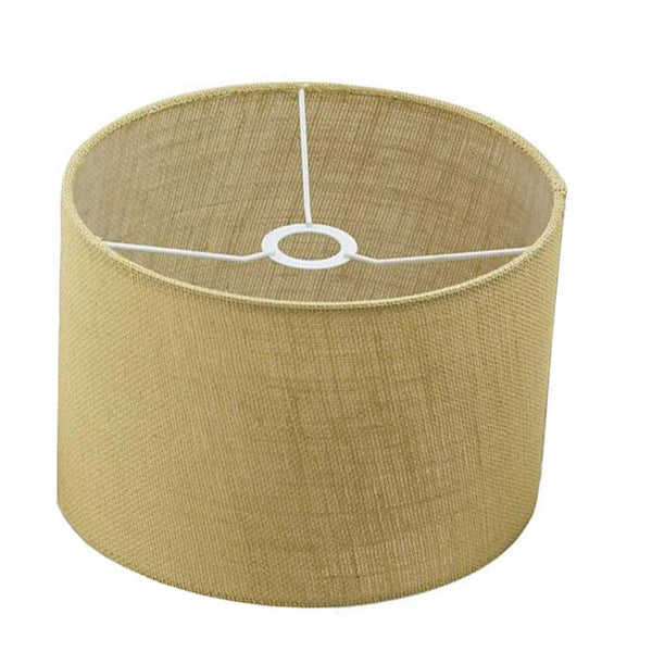 FSliving [Replacement] Fabric Lampshade Holder Type Diameter 25cm for Stand Table Stand Shade Only Lamp Lighting